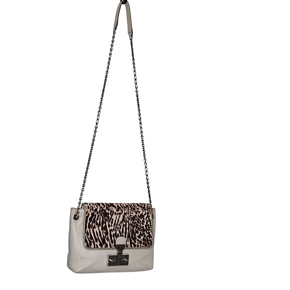 Marc Jacobs Leopard Print Calf hair and Leather Safari Shoulder Bag - Picture 1 of 14